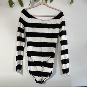 Tall || Off-the-Shoulder Long-Sleeved Bodysuit || TTYA x LONG TALL SALLY || US6